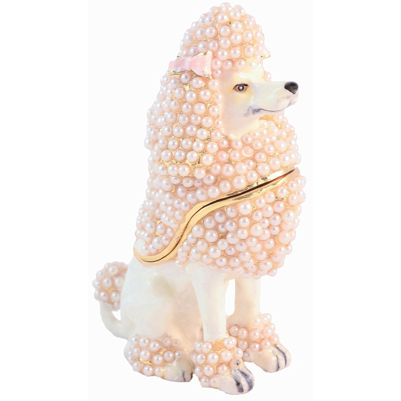 Poodle Metal Decorative Box