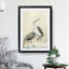 Two Herons in the Rain by Ohara Koson - Framed Print-55614649-55614650