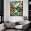  «Round Bridge - Magical Place» par Rey Klimt, art mural en verre acrylique-1935096261