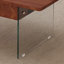 Table basse multifonctionnelle à plateau relevable - Autocollant grain-2016045715