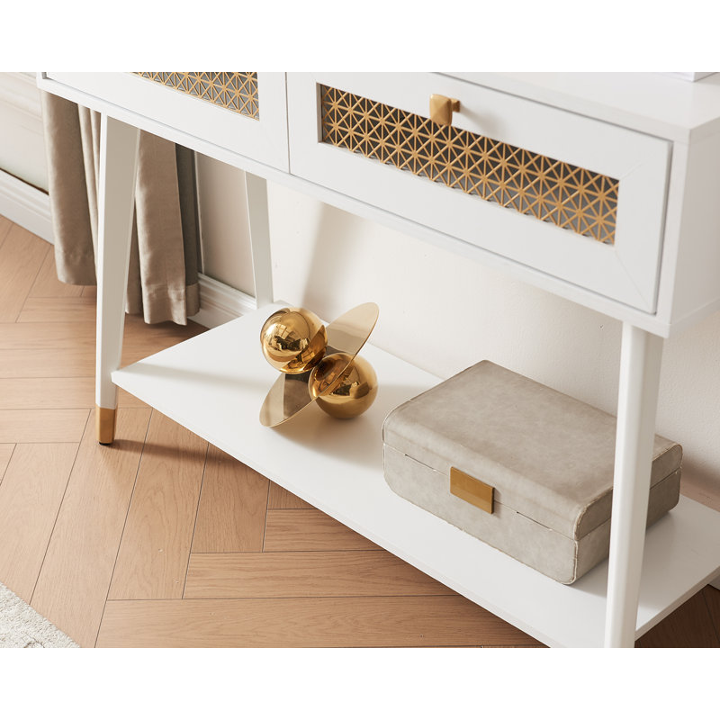 Console 41,9 po, Blanc