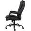 Fauteuil de direction en cuir véritable ergonomique Bedingfield