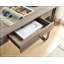 Bureau d'ordinateur avec pieds en métal et tiroir USB-272063373-272063370