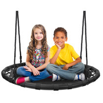 40 Spider Rider Woven Rope Web Swing, Hold up to 4 Kids