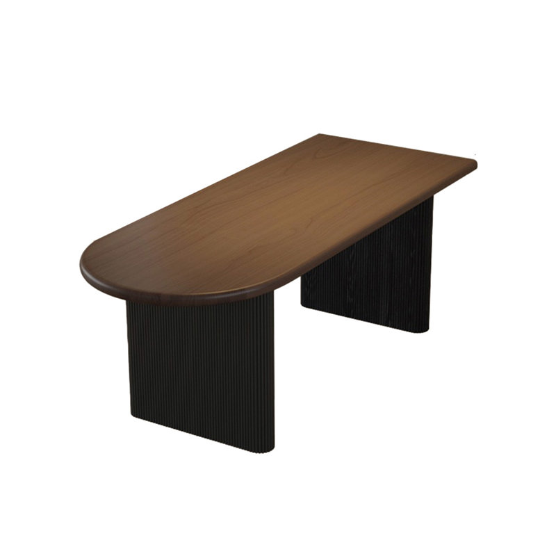 Medieval-style solid wood dining table, 29.52"H x 78.74"L x 31.49"W