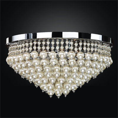 Pearl Bead Flush Mount