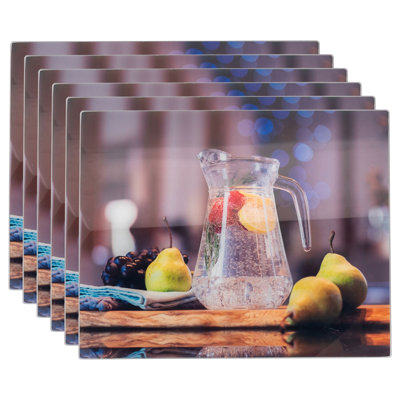 Glass Rectangle Placemat