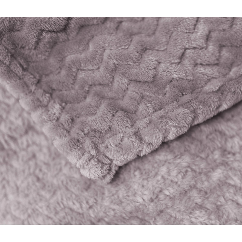 Balthasar Throw Blanket, Mauve, W23 x L35cm