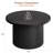 31.5" Round Coffee Table with Drum Base-1401758434