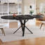 Extendable Metal Base Dining Table-2033277596