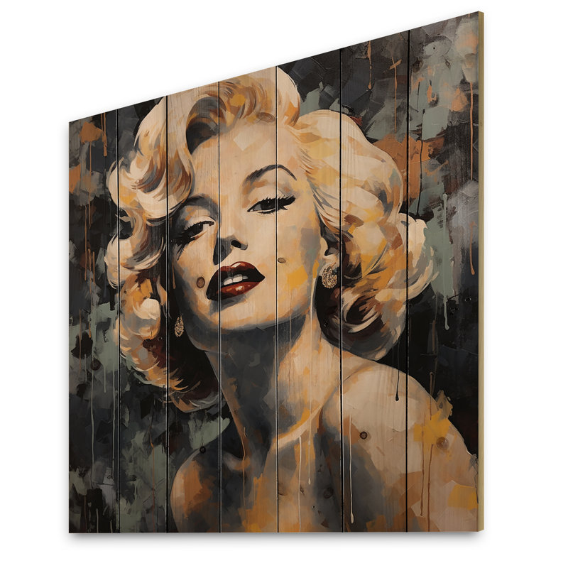 Moncur - Panneaux de décoration murale en bois tendance, H 36 po x l 36 po