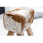 Osier Solid Wood Accent Stool