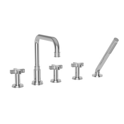 Roman Tub Faucet With Hand Shower