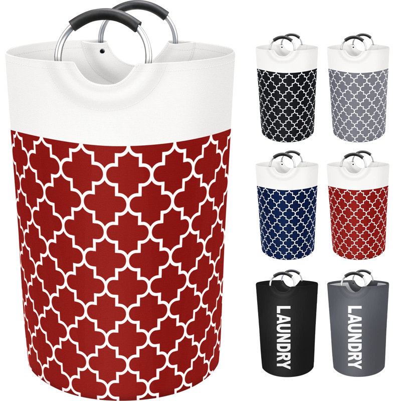 Sac de rangement en aluminium Red Barrel Studio®, Rouge