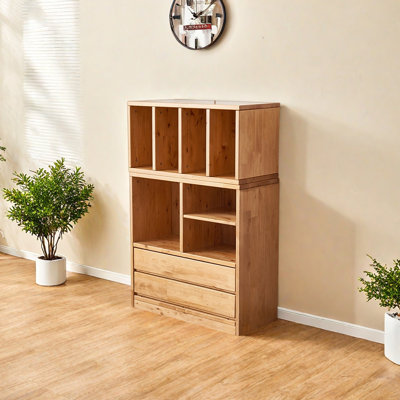Nordic style simple home bookcase