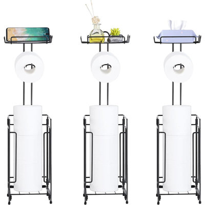 Porte-papier hygiénique sur pied