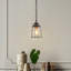 Luminaire suspendu en forme de cloche à 1 lumière Gofried