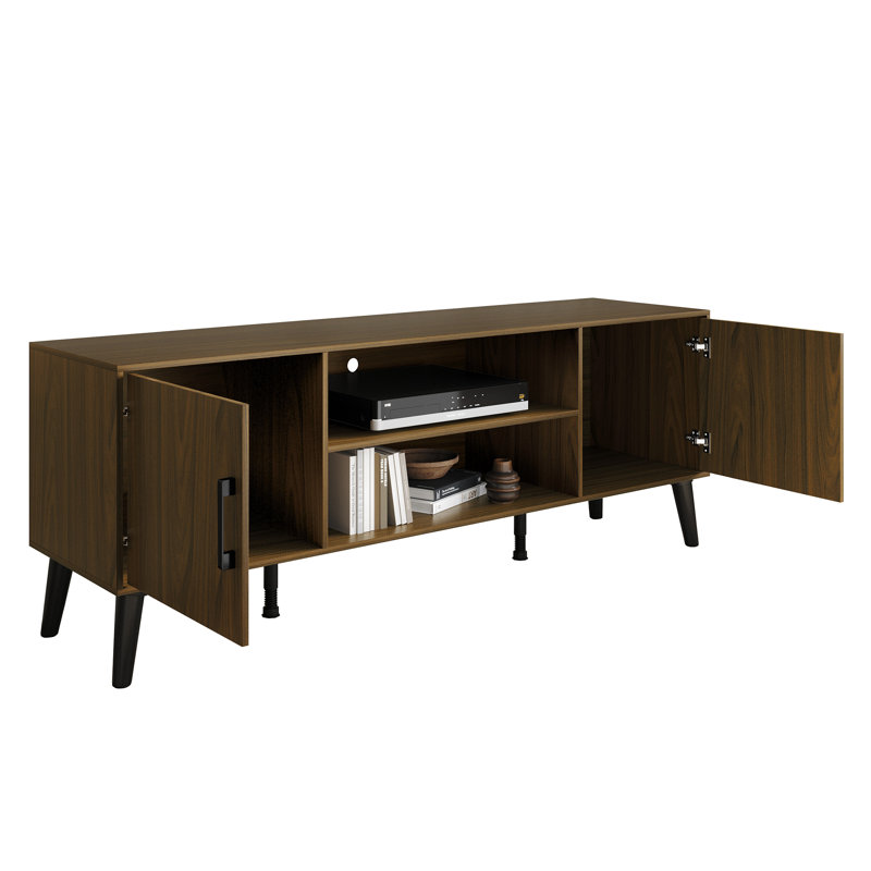 Hannelore TV Stand for TVs up to 60", Brown