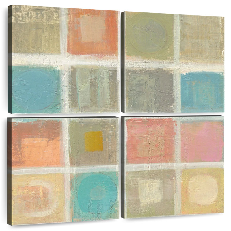 Carreau de mosaïque en verre de mer Avery, H 18 po x l 18 po