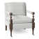 Leslie 31.5" Wide Slipcovered Armchair