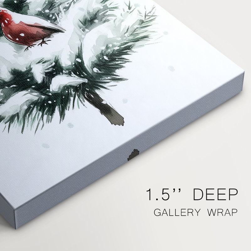 Christmas Holiday Art - Gallery Wrapped Canvas CDXXVIII, 60" H x 40" W