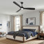 60" 3 - Blade Propeller Ceiling Fan With LED Lights And Remote Control-560736066