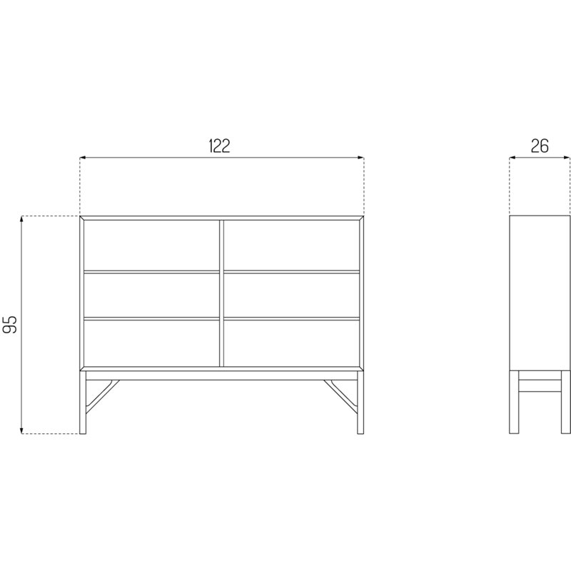 A153 Bookcase