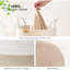 Panier à linge Panier à linge pour vêtements Panier de rangement décoratif pour couvertures Panier en corde de coton tissé pour chambre à coucher-196128584