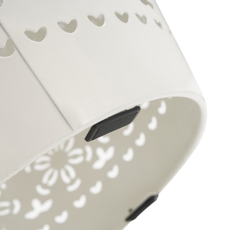 Table d'appoint RUBY 12 ", Blanc
