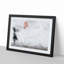 Balloon TV Girl by Banksy - Picture Frame Drawing Print on MDF-55683422-55683418