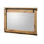 Railway Solid Wood Rectangle Mirror