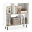 Bibliothèque ouverte Mid-Century Cube avec 4 compartiments-1785711241