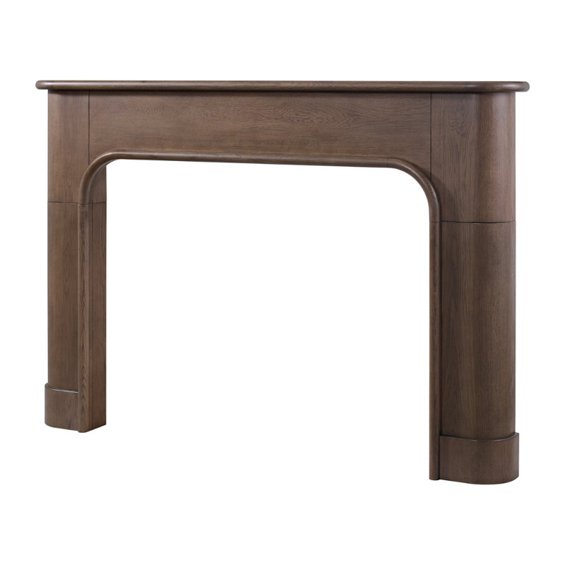 Willow Bend Wood Fireplace Mantel, Umber Stain, 80"