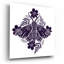 Art mural en verre Gracie Oaks «Moth» par Rachel Hallquist-991402491