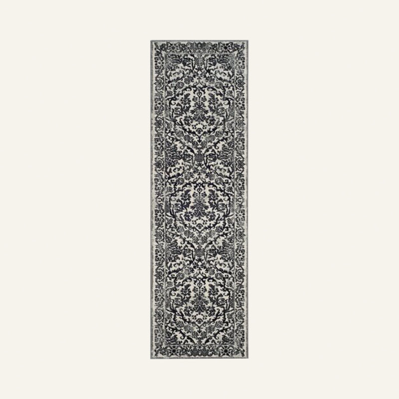 Tapis oriental ivoire / gris Alessia, Tapis de couloir 2 pi 2 po x 11 pi