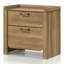 Table de chevet 2 tiroirs Lunora