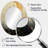 Experiencing Multi-Dimensionality Vintage Gold - Abstract Oval Decorative Mirror On Metal-540646843