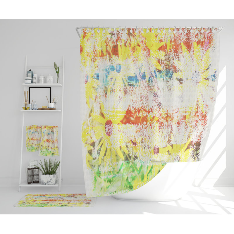 Nastaja Polyester Shower Curtain Set