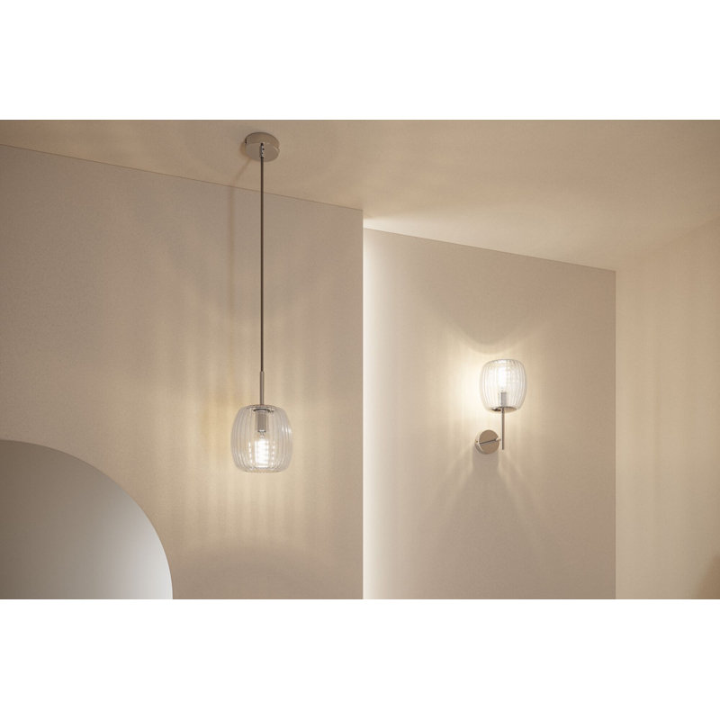 1 - Light Pendant, Chrome