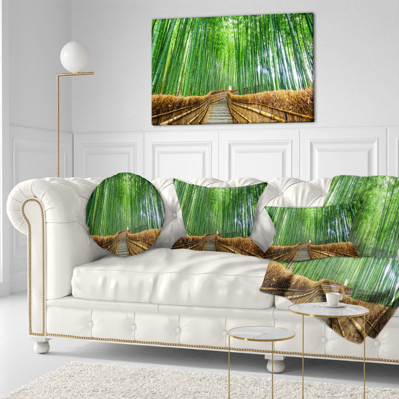 Landscape Reversible Throw Pillow