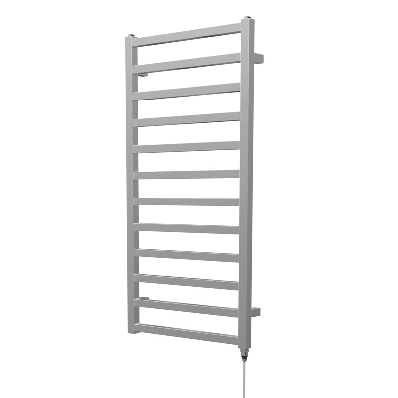 Contemporary Rail Heated Towel Rails, 100cm L x 50cm W x 9.5cm D