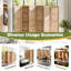 Paravents en bois 5,6 pi-1071898480-1071898483