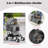 Foldable Pet Stroller Standard Stroller with-71025599