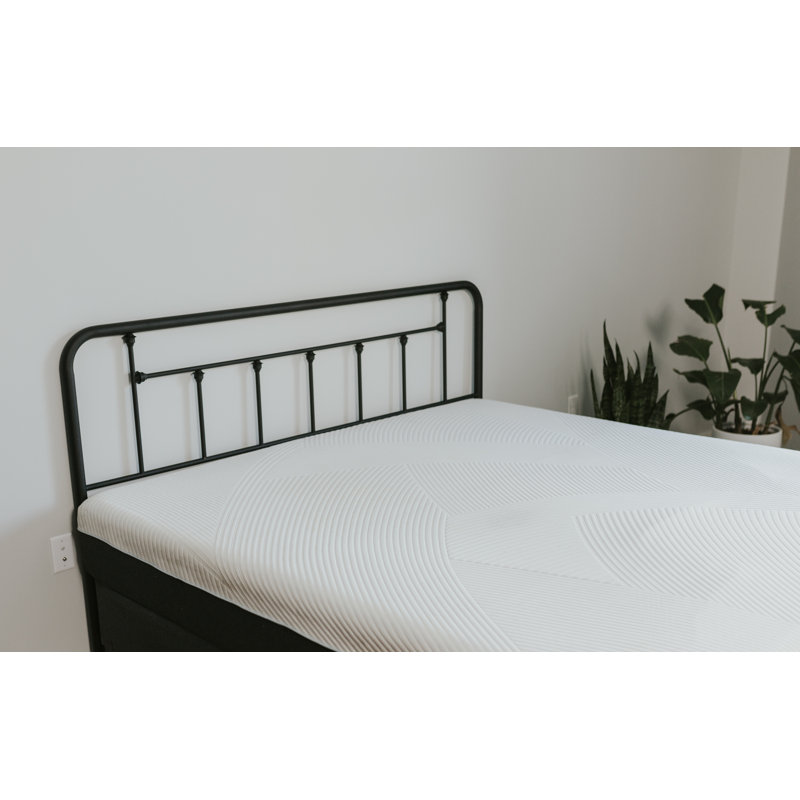 Baldwin Steel Metal Slat Headboard, Queen, Black