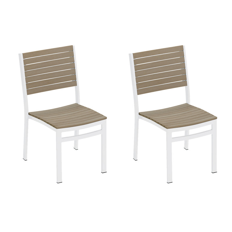 Travira Side Chair, Tekwood Vintage, Chalk