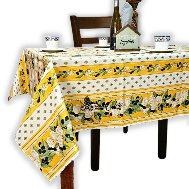 Nappe rectangulaire en coton