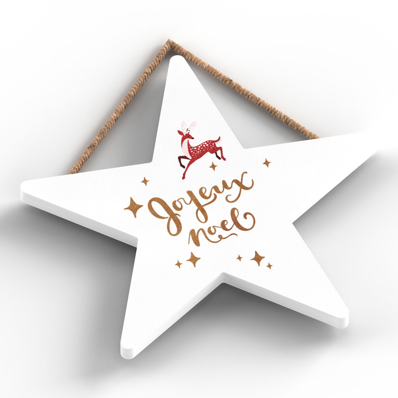 Christmas Deer Decorative Accent