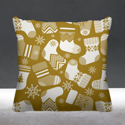 Outdoor Reversible Throw Pillow