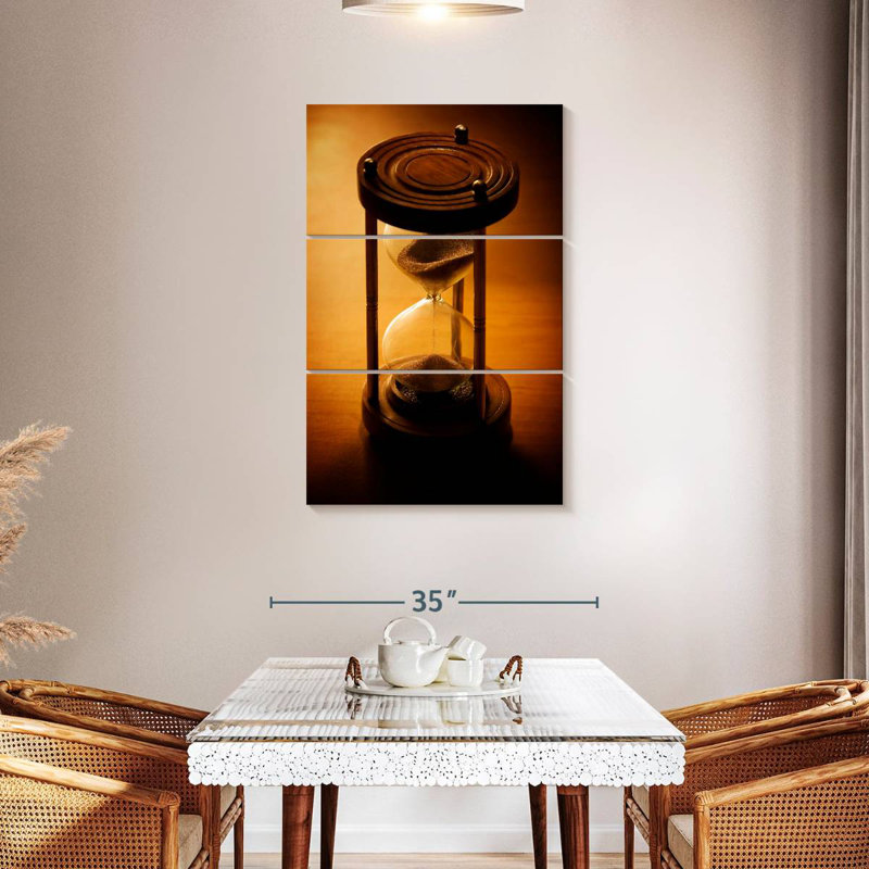 Kerner Hourglass Timer, 45" H x 28" W