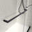 5476 Inch North American Frameless Double Sliding Matte Black Shower Door With Adjustable Soft Closing Function 8Mm Tempered Glass With Nano Easy Cleaning And Stick Explosion-Proof Menbrance
